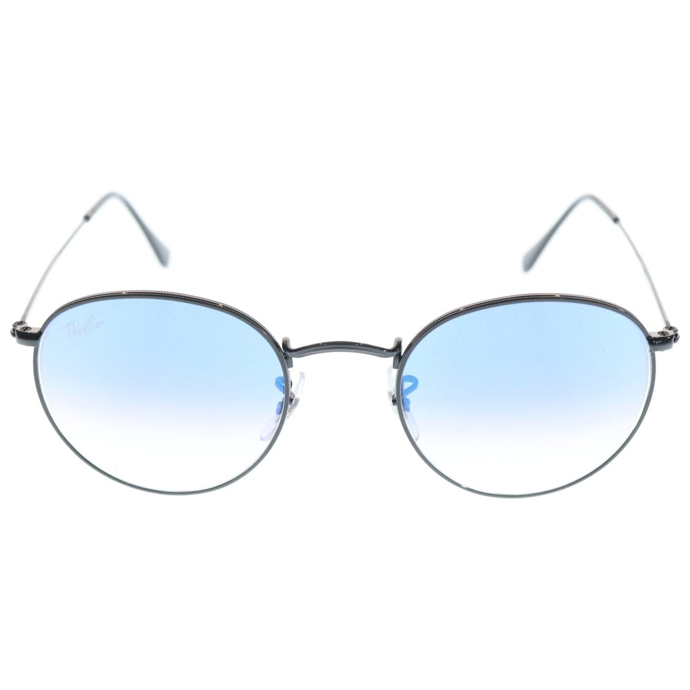 Ray Ban(レイバン) ROUND METAL RB3447 002/3F メタルフレーム サングラス ブラック レディース
