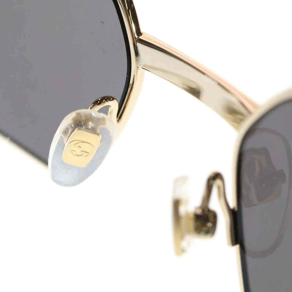 GUCCI(グッチ) GG1495S メタルフレーム サングラス ゴールド