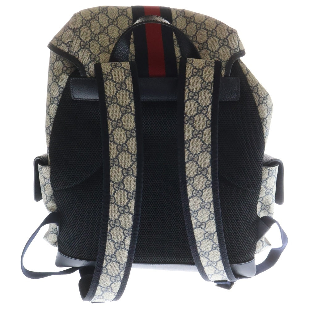GUCCI(グッチ) オフィディア GGスプリーム バックパック ネイビー 598140