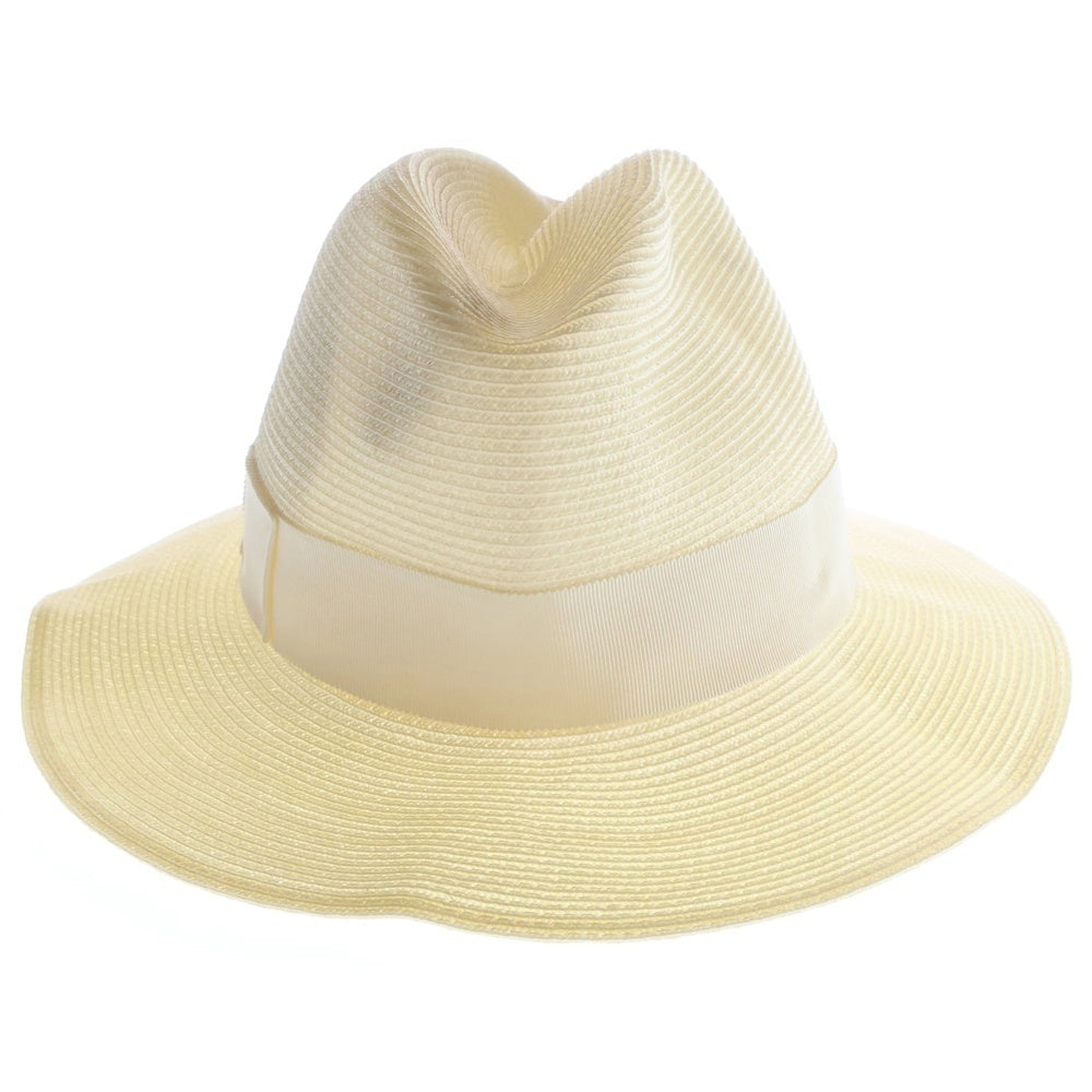 GUCCI(グッチ) バンブーストラップ サマーハット ホワイト 747994 レディース