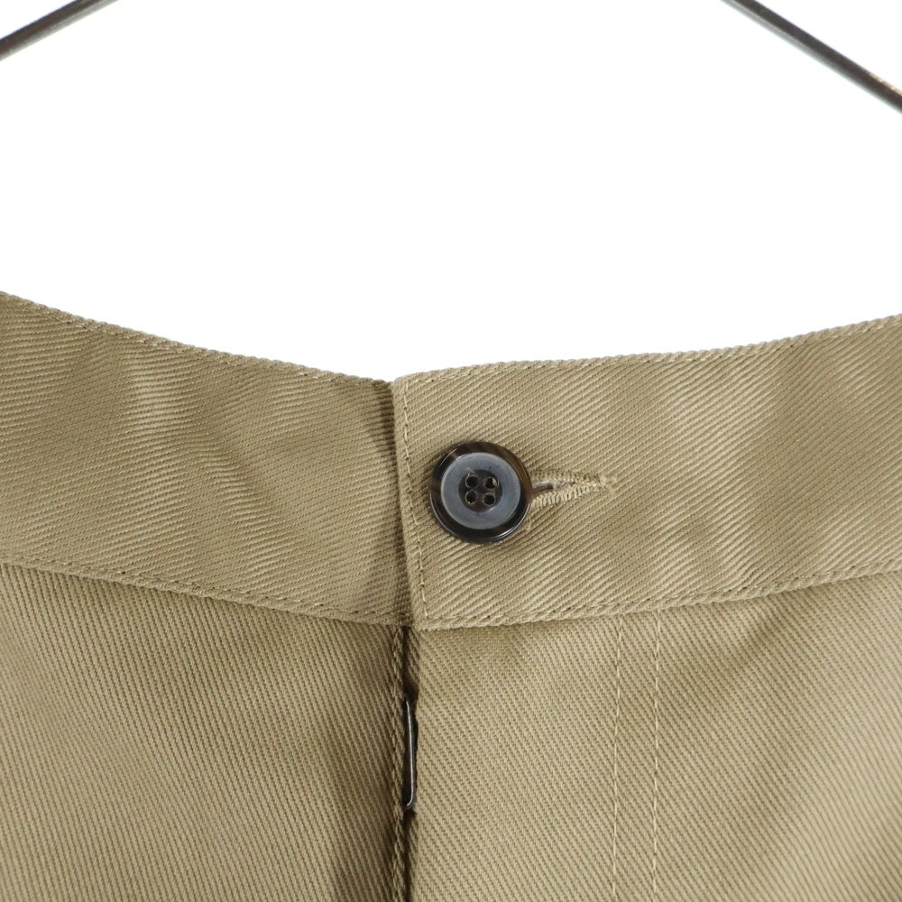 Maison Margiela(メゾンマルジェラ) 23AW チェック切替ワークパンツ ベージュ S67KA0046