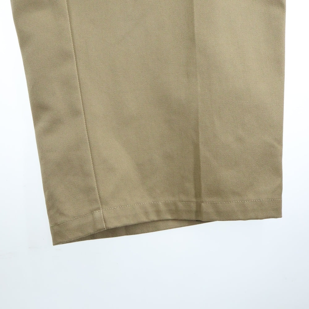 Maison Margiela(メゾンマルジェラ) 23AW チェック切替ワークパンツ ベージュ S67KA0046