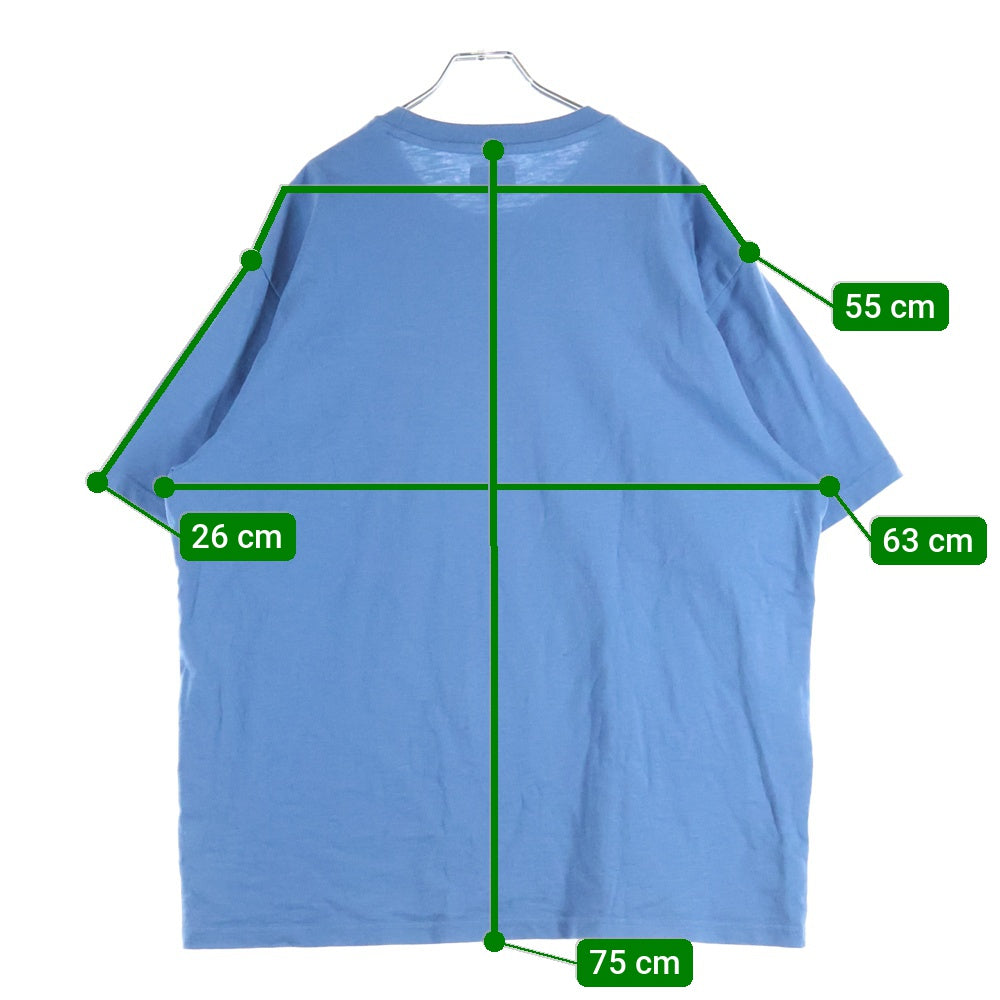 SUPREME(シュプリーム) Pocket Tee 胸ポケットTシャツ ブルー