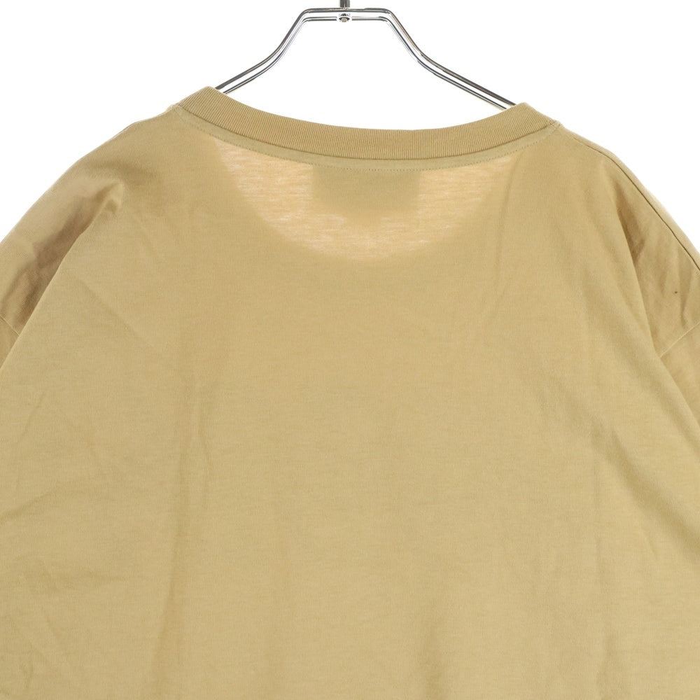 GUCCI(グッチ) 22SS ミラーロゴプリントTシャツ ベージュ 616036 XJDV9