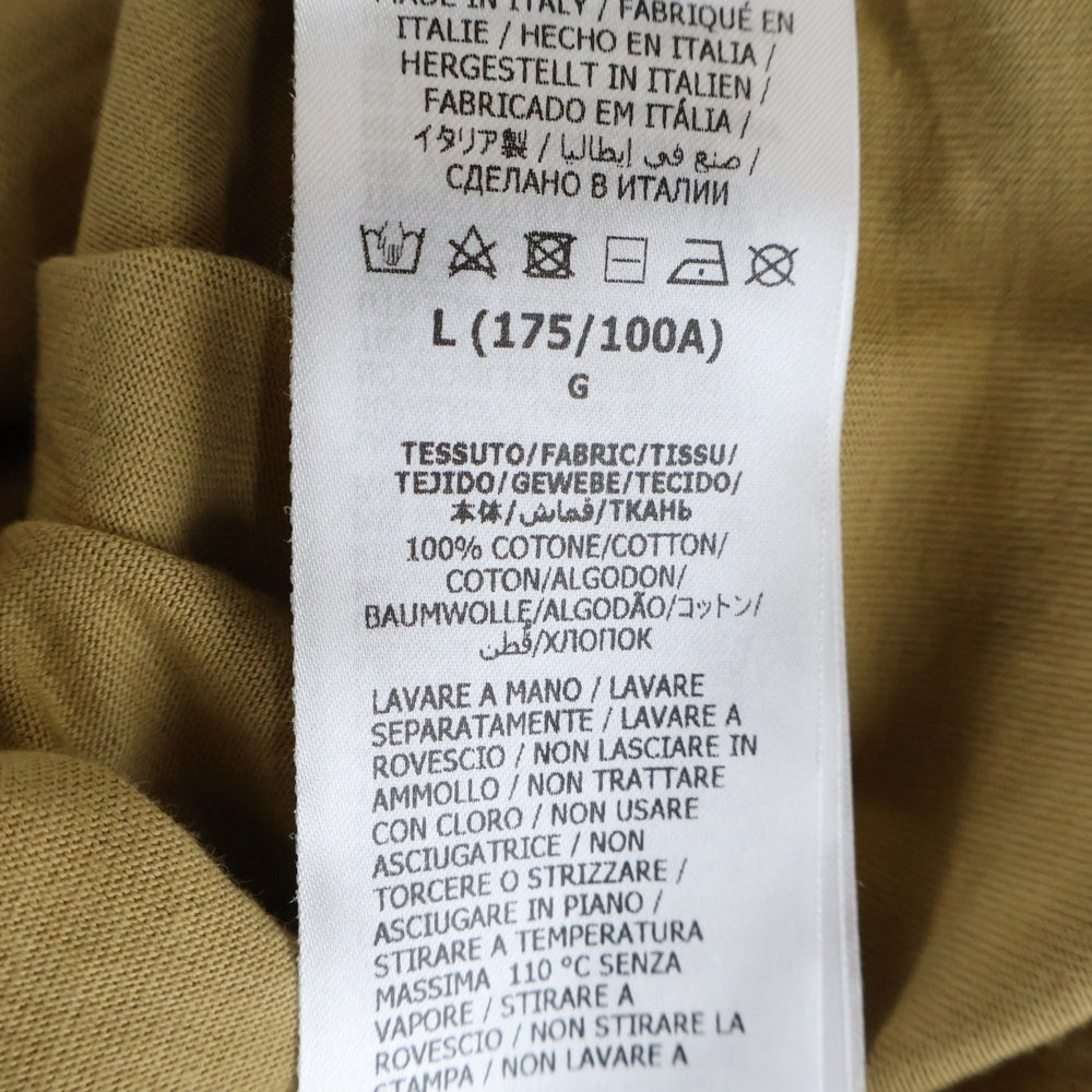 GUCCI(グッチ) 22SS ミラーロゴプリントTシャツ ベージュ 616036 XJDV9