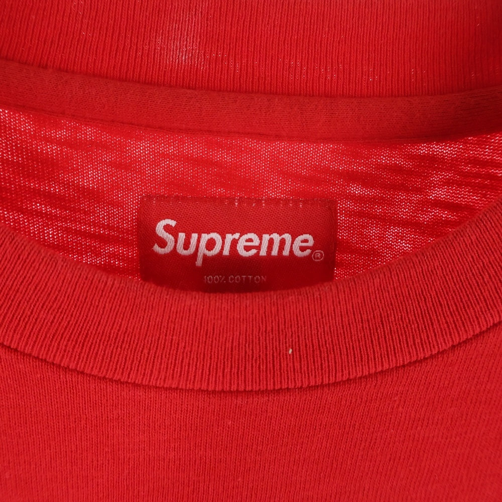 SUPREME(シュプリーム) Pocket Tee 胸ポケットTシャツ レッド