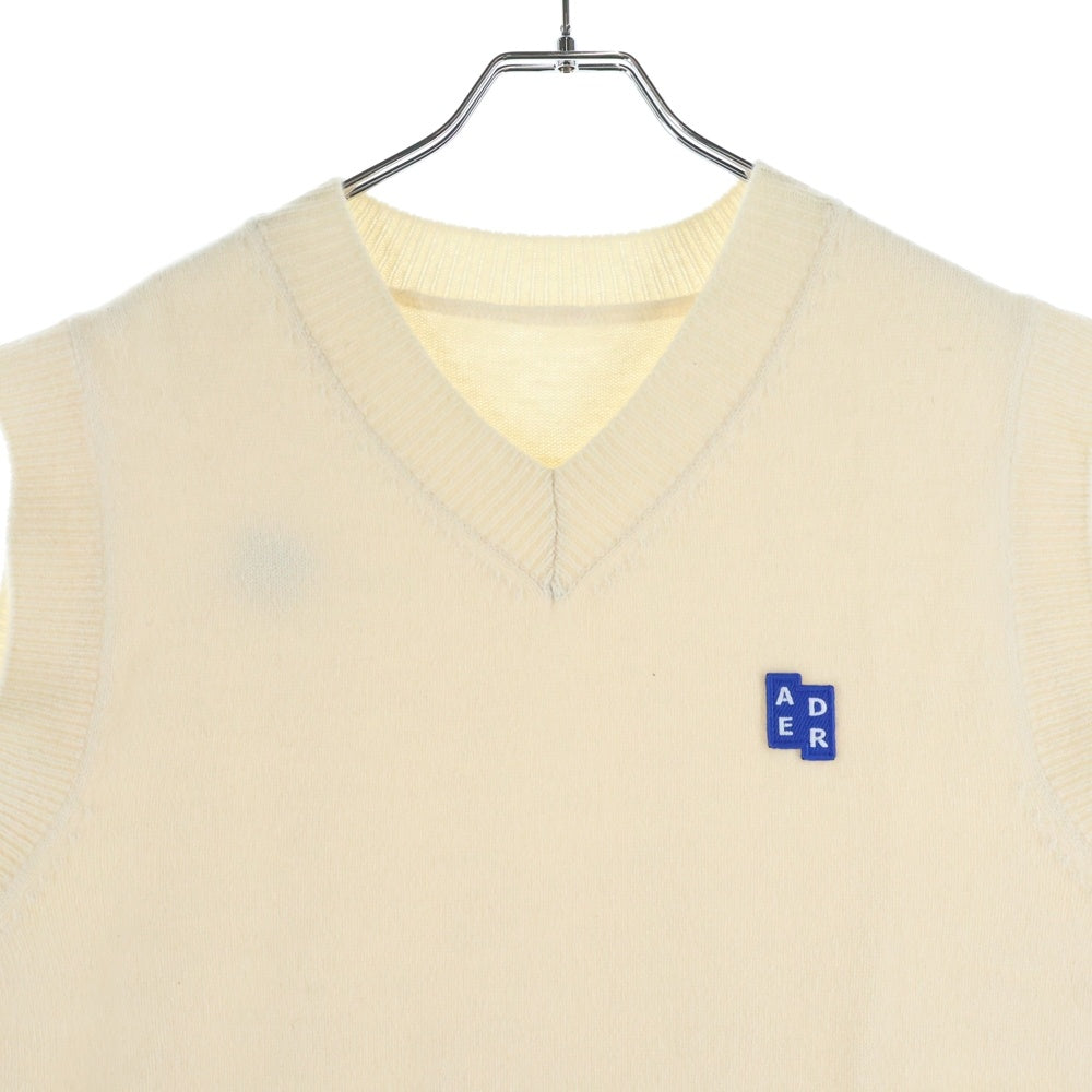 ADER ERROR(アーダーエラー) シグネチャータグ ニットベスト