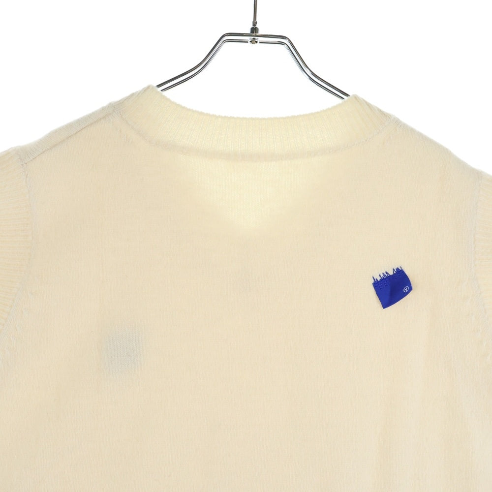 ADER ERROR(アーダーエラー) シグネチャータグ ニットベスト オートミール BMSGFYKT0201OTL