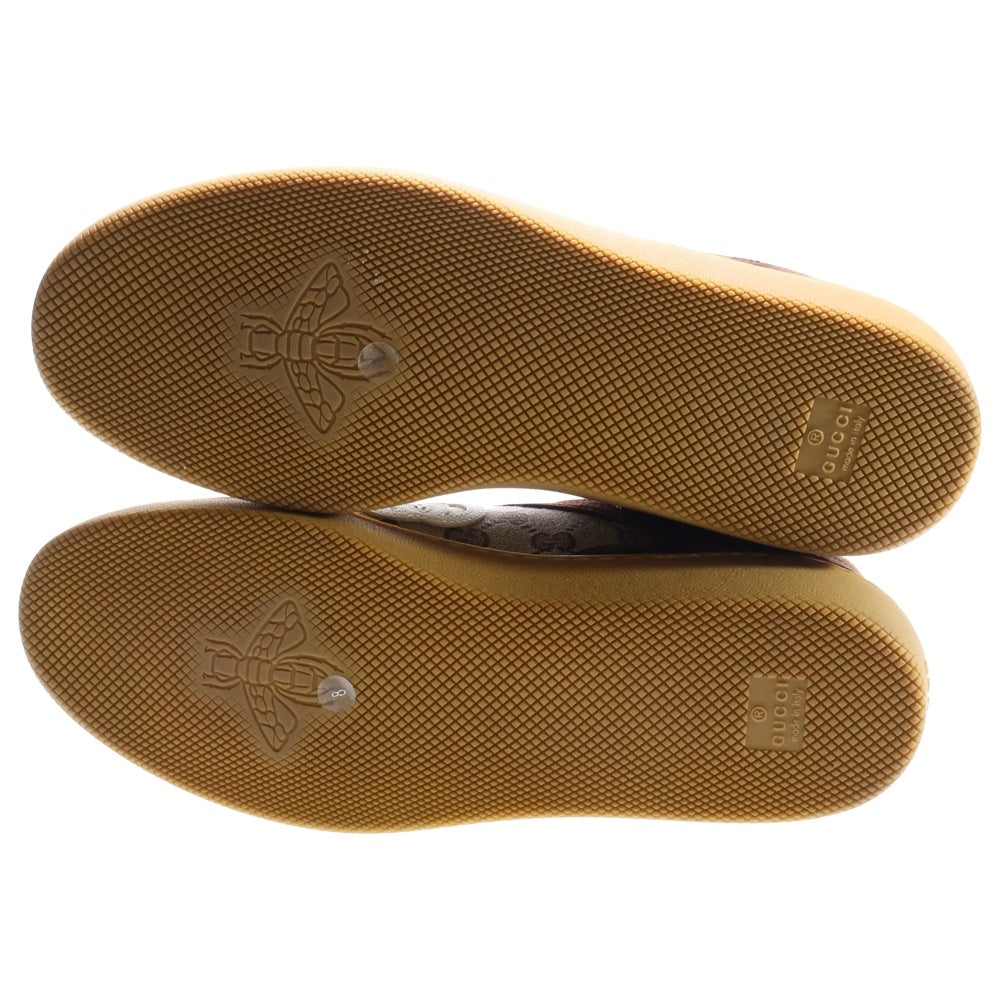 GUCCI(グッチ) G75 GGキャンバス ローカットスニーカー ブラウン 791742