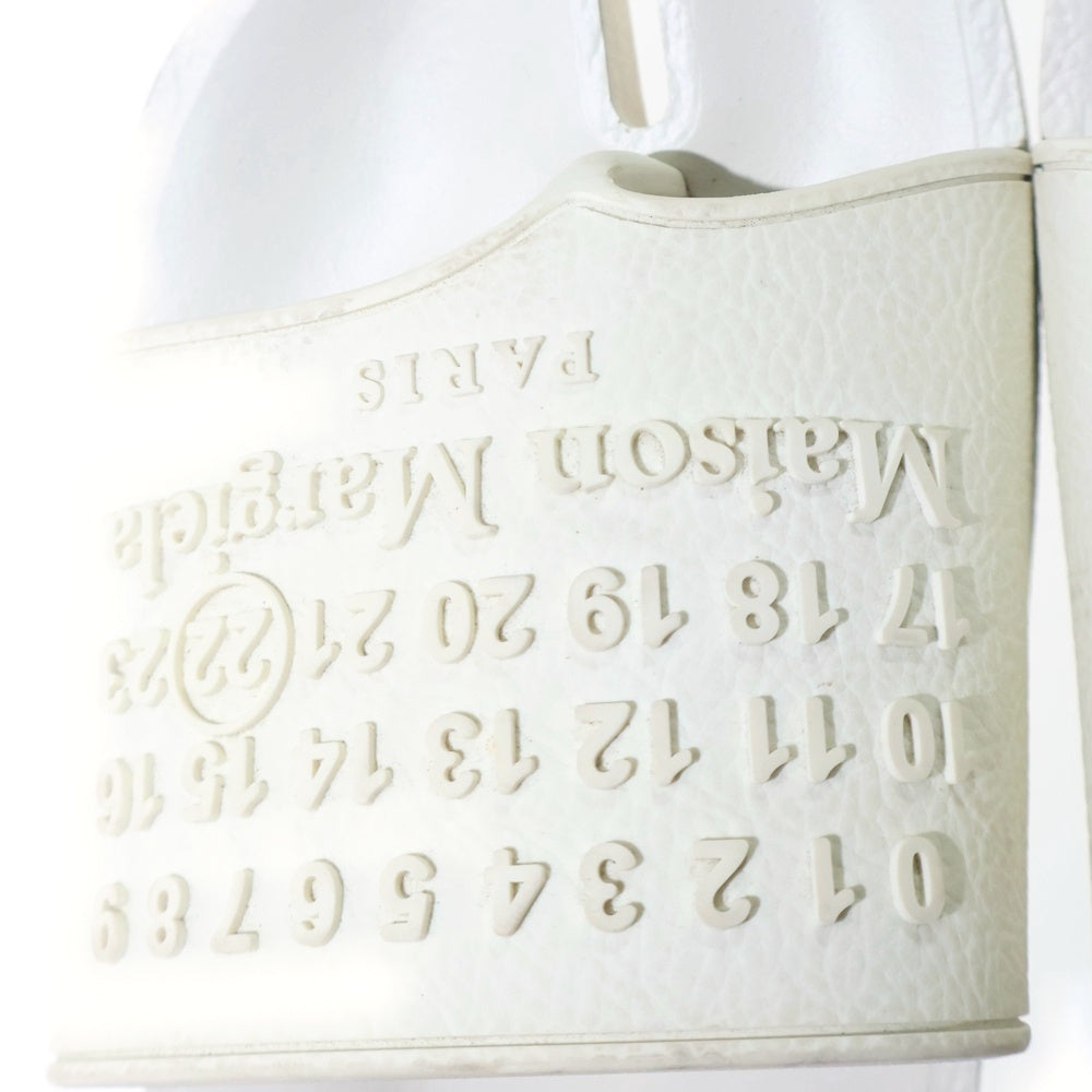 Maison Martin Margiela(メゾンマルタンマルジェラ) ラバー 足袋サンダル ホワイト