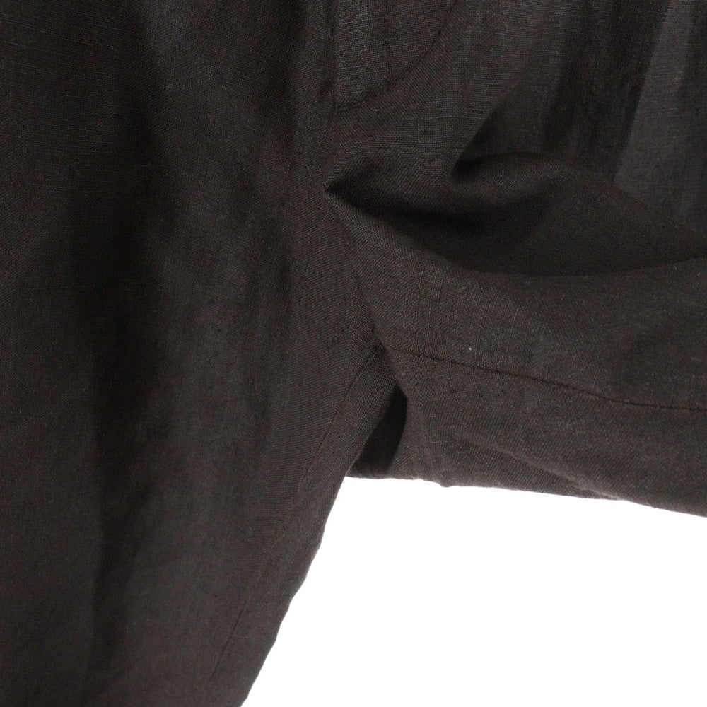 Maison Martin Margiela(メゾンマルタンマルジェラ) 23SS ドローコード ワイドトラウザー スラックスパンツ ブラウン S51KA0573 レディース