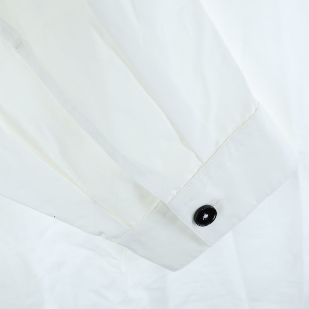 JIL SANDER +(ジルサンダープラス) 21AW バンドカラープルオーバー 長袖シャツ ワンピース ホワイト JPPS500005 レディース