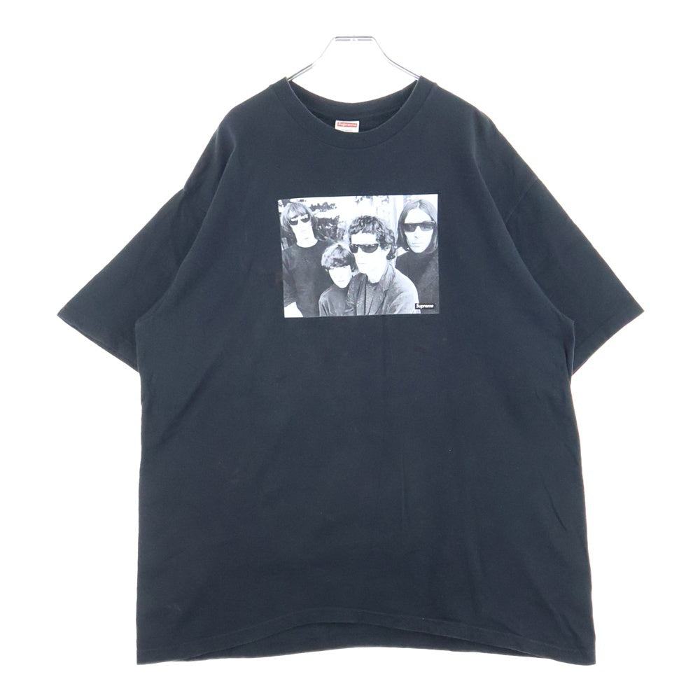 SUPREME(シュプリーム) 19AW ×The Velvet Underground Tee ザベルベットアンダーグラウンドTシャツ カットソー ブラック