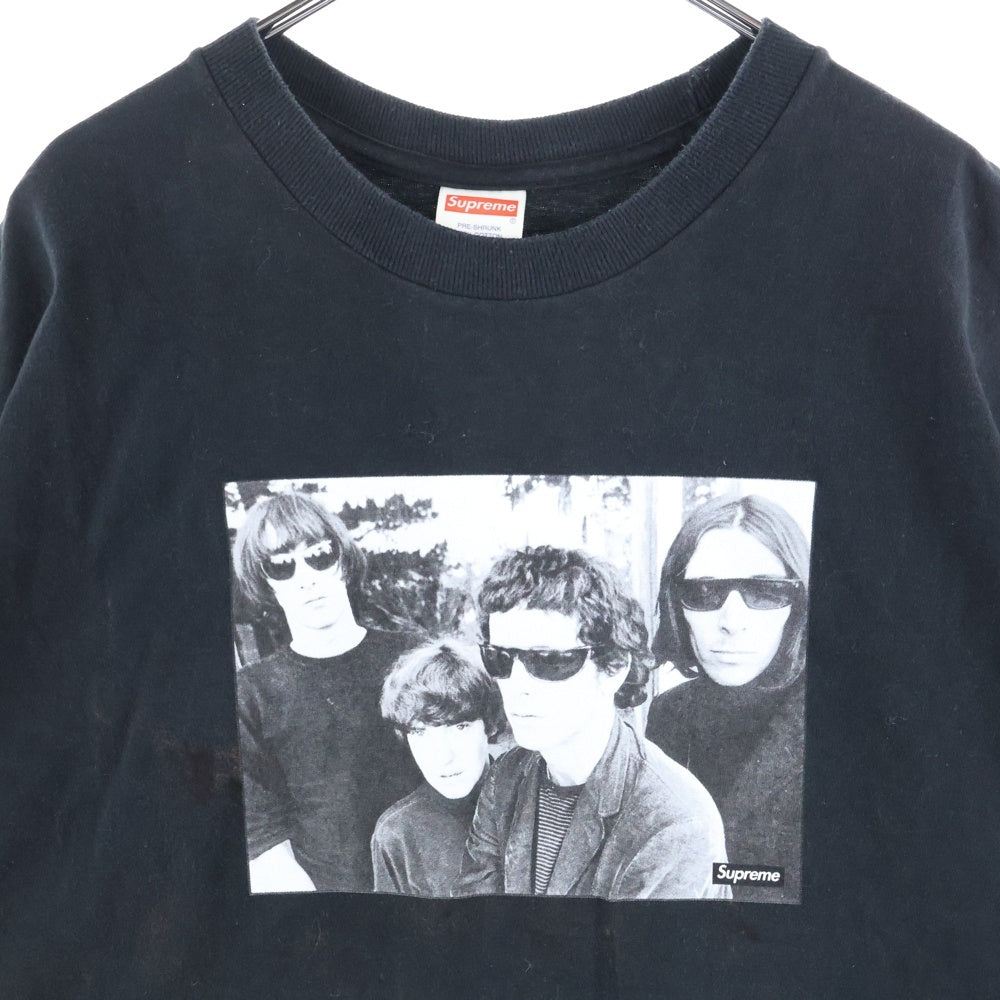 SUPREME(シュプリーム) 19AW ×The Velvet Underground Tee ザベルベットアンダーグラウンドTシャツ カットソー ブラック