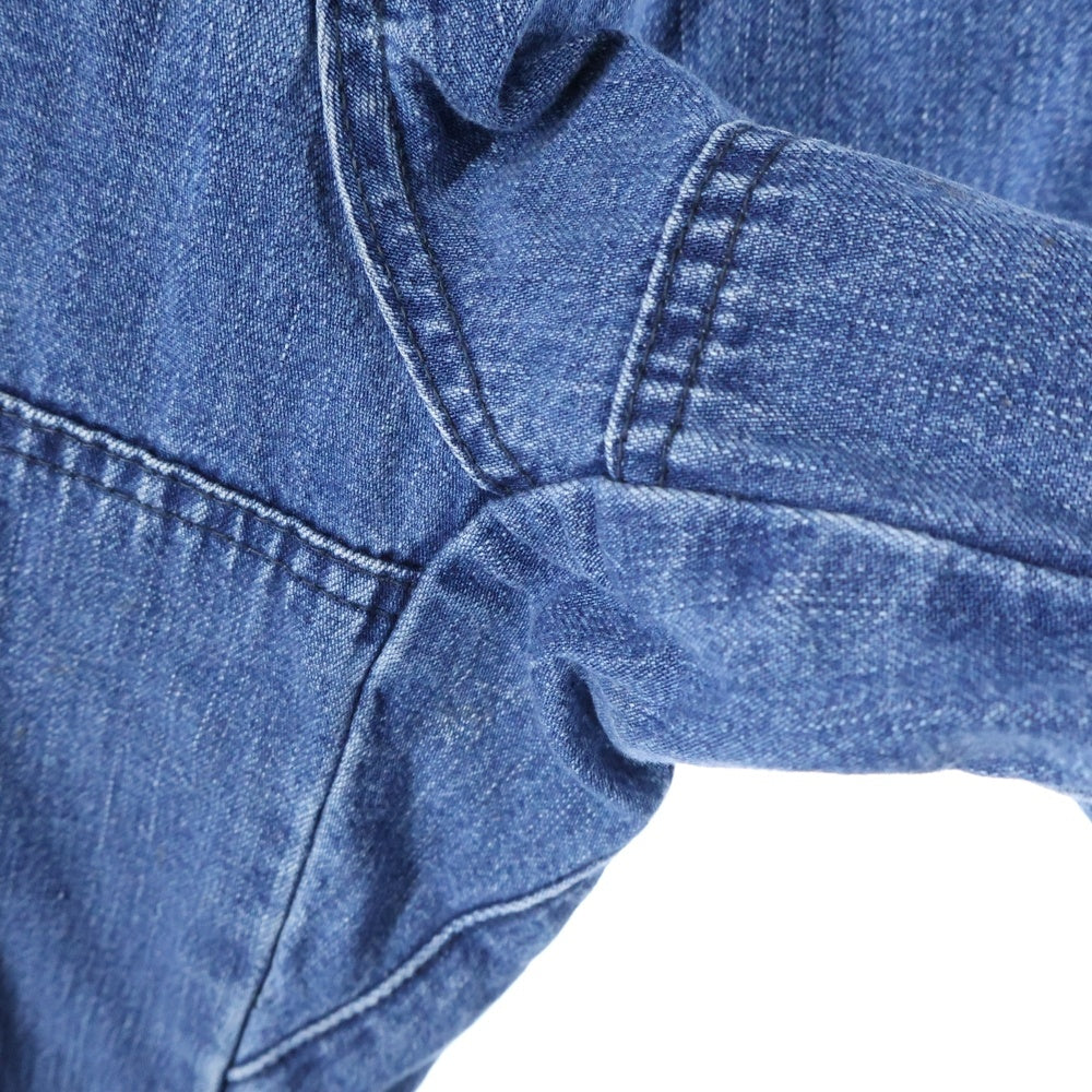 ISAMU KATAYAMA BACKLASH(イサムカタヤマバックラッシュ) ×LEE JELT DENIM PAINTER PANTS リー ドローストリング ジップフライ デニムペインターパンツ インディゴ LB0552