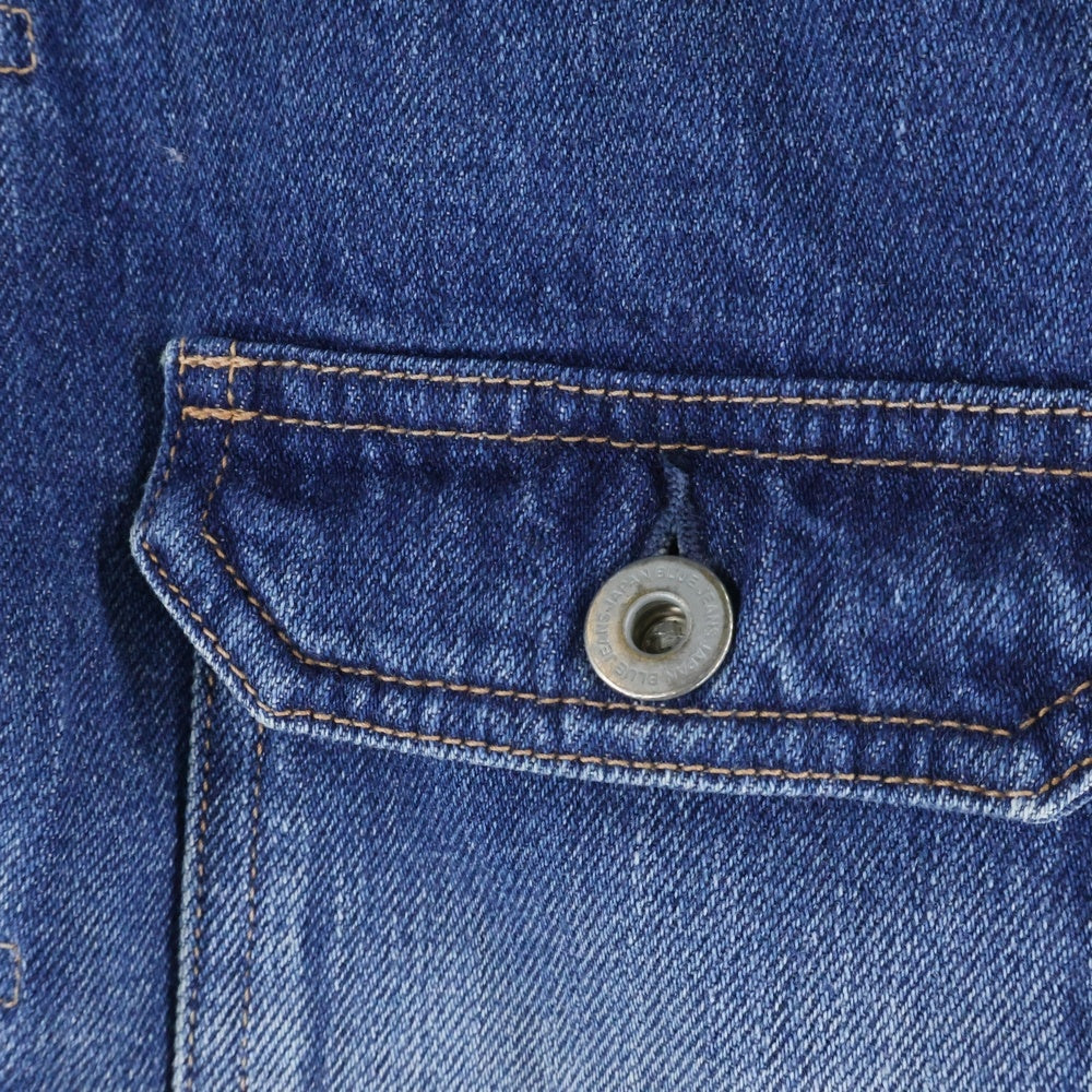 MOMOTARO JEANS(桃太郎ジーンズ) 001 STANDARD DENIM JACKET 14.7oz スタンダード デニムジャケット Gジャン インディゴ MMGJ0001