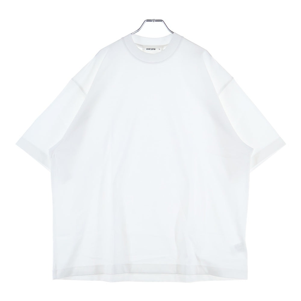 everyone(エブリワン) cotton s/s t-shirt クルーネック 半袖Tシャツ ホワイト EV-CS04