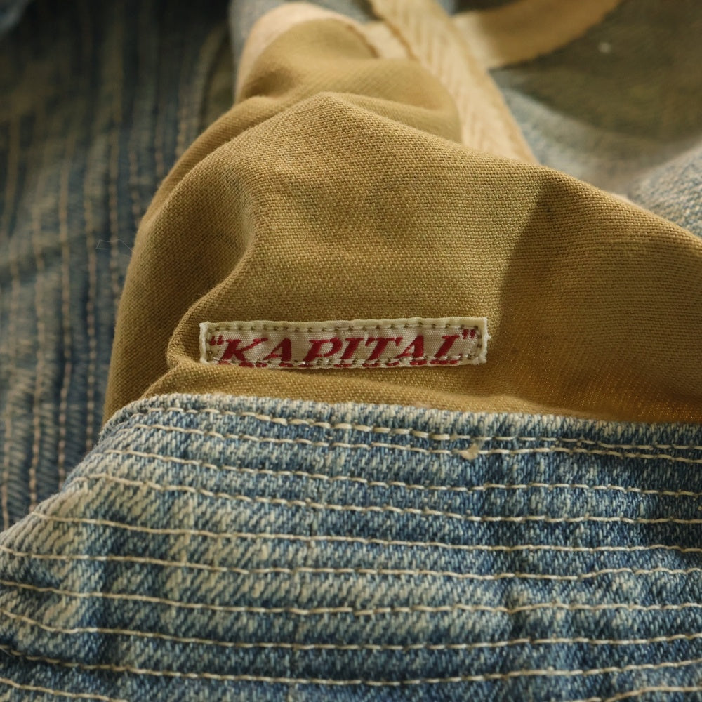 KAPITAL(キャピタル) 老人と海 デニムバケットハット 帽子 キャップ インディゴ