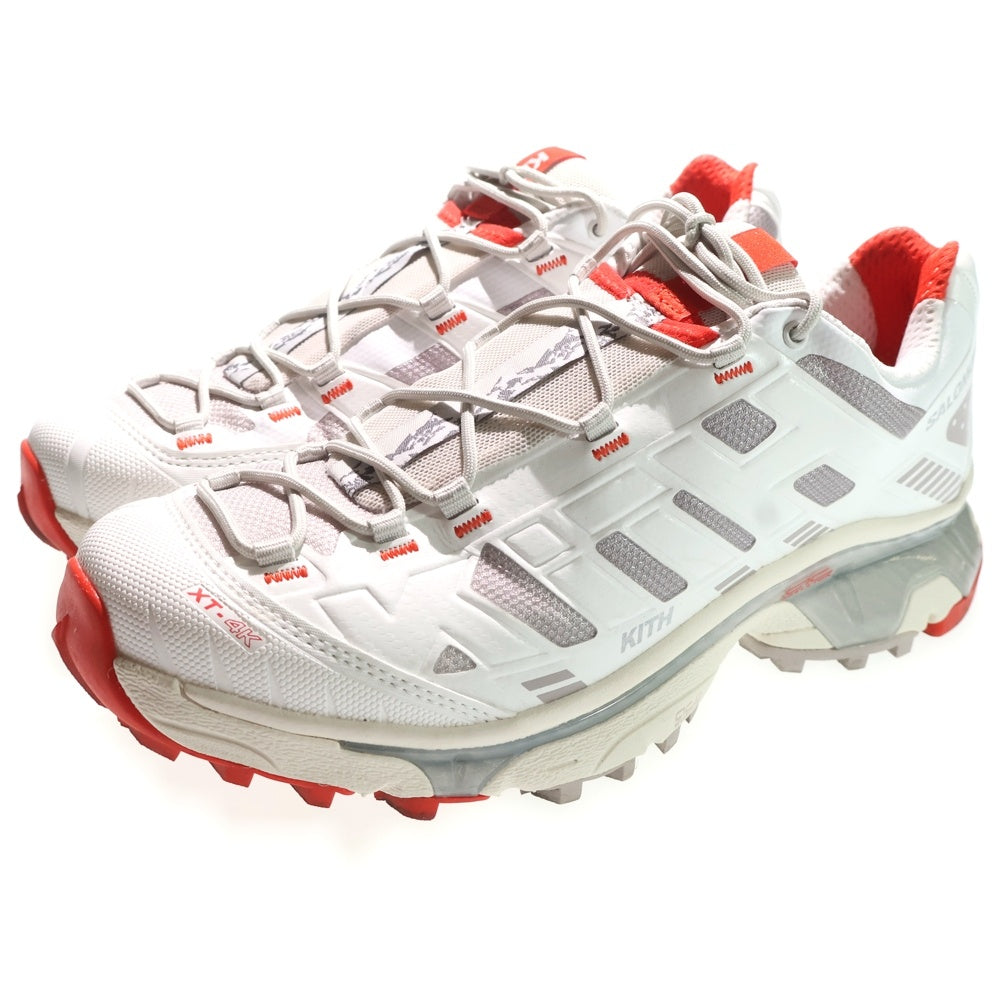 SALOMON(サロモン) ×KITH XT-4K キス ローカットスニーカー ホワイト US8.5/26.5cm 477718