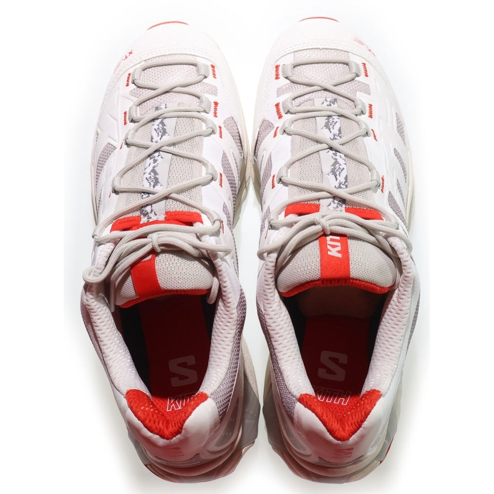 SALOMON(サロモン) ×KITH XT-4K キス ローカットスニーカー ホワイト US8.5/26.5cm 477718