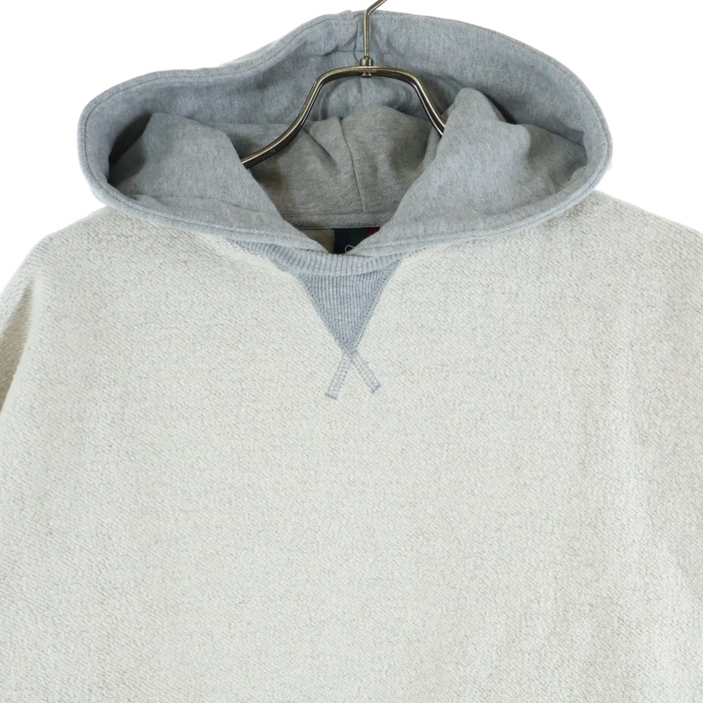 KITH(キス) Reverse Williams II Hoodie インサイドアウト リバース プルオーバーパーカー ホワイトxグレー