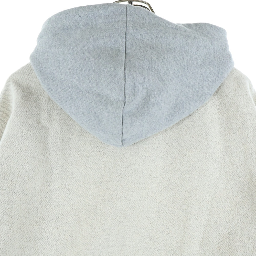 KITH(キス) Reverse Williams II Hoodie インサイドアウト リバース プルオーバーパーカー ホワイトxグレー