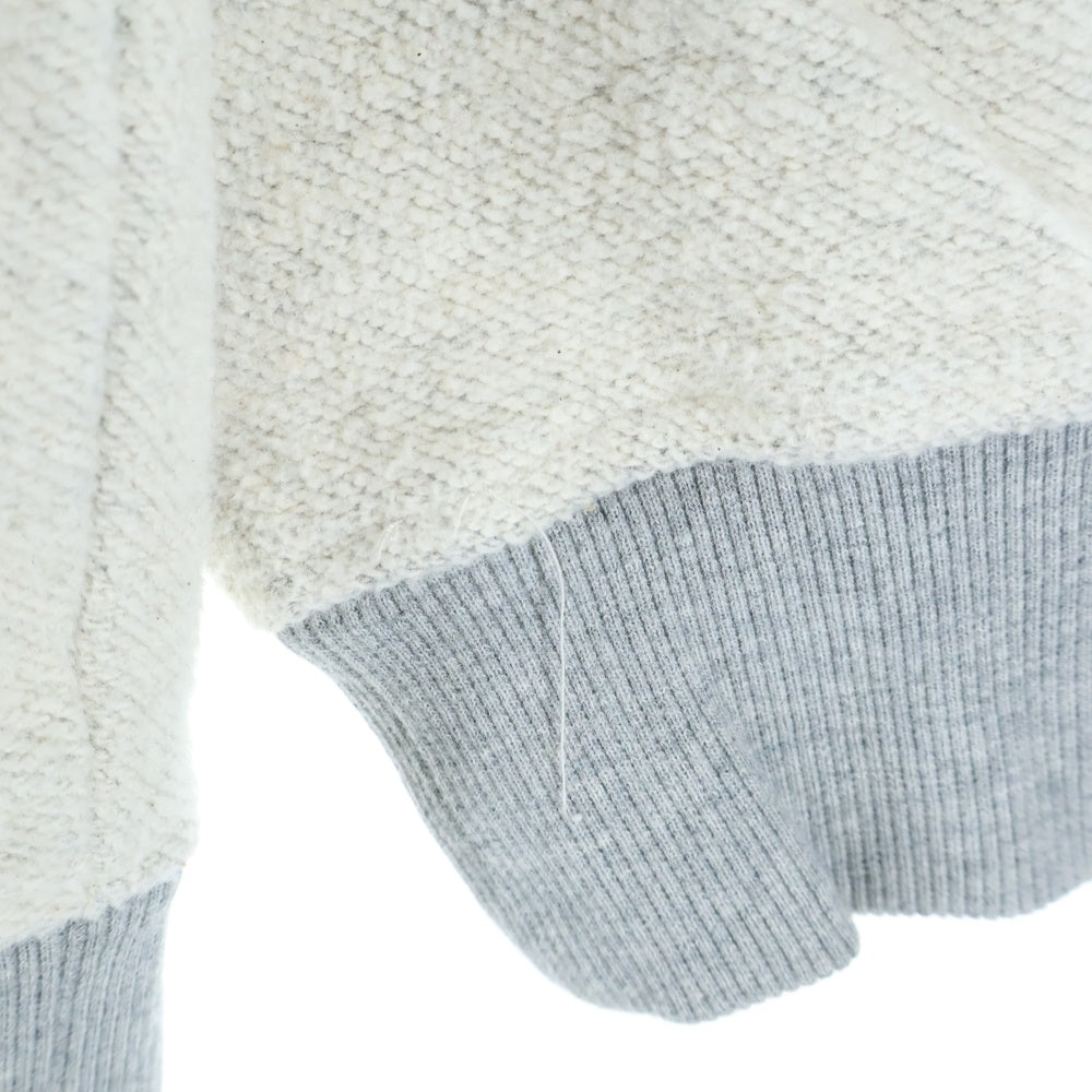 KITH(キス) Reverse Williams II Hoodie インサイドアウト リバース プルオーバーパーカー ホワイトxグレー