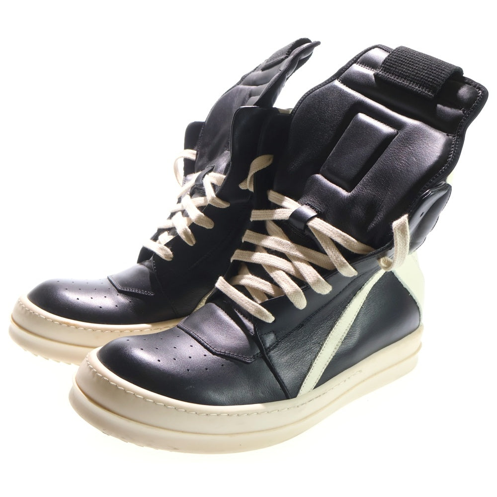 Rick Owens(リックオウエンス) 16AW GEO BASKET ジオ バスケット ハイカットスニーカー ブラック/ホワイト RP16F2894