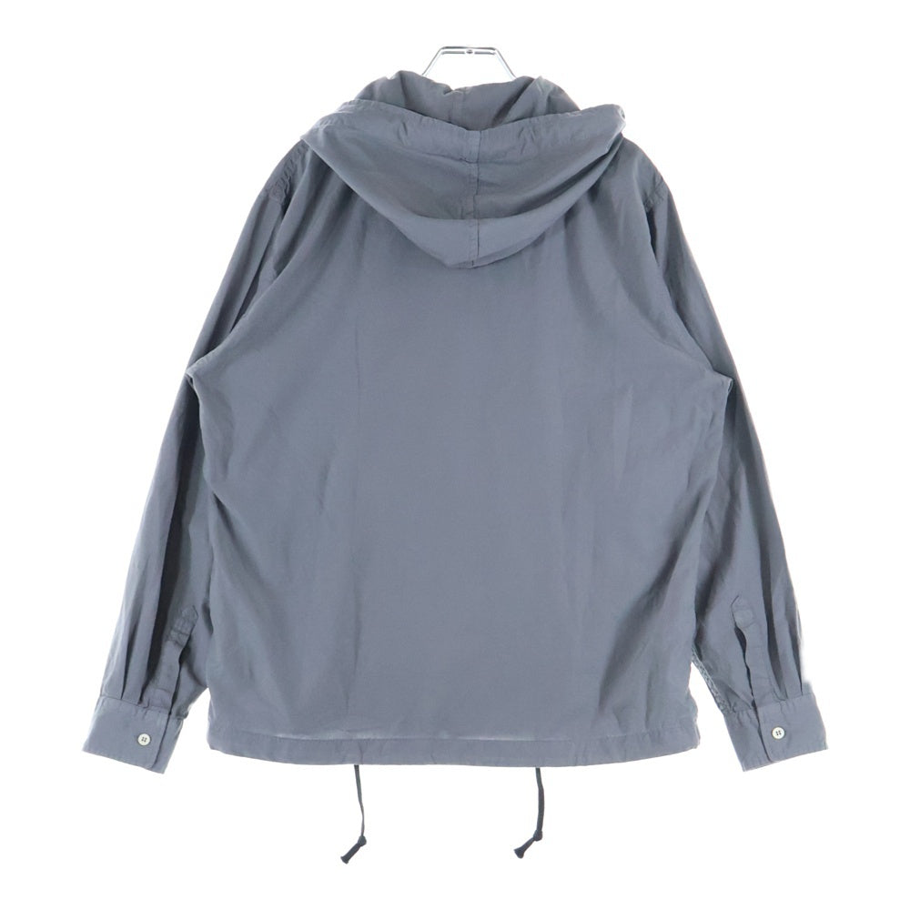 COMME des GARCONS HOMME DEUX(コムデギャルソン オムドゥ) 22SS AD2021 後染め フーデッド ジップアップジャケット グレー DI-B030