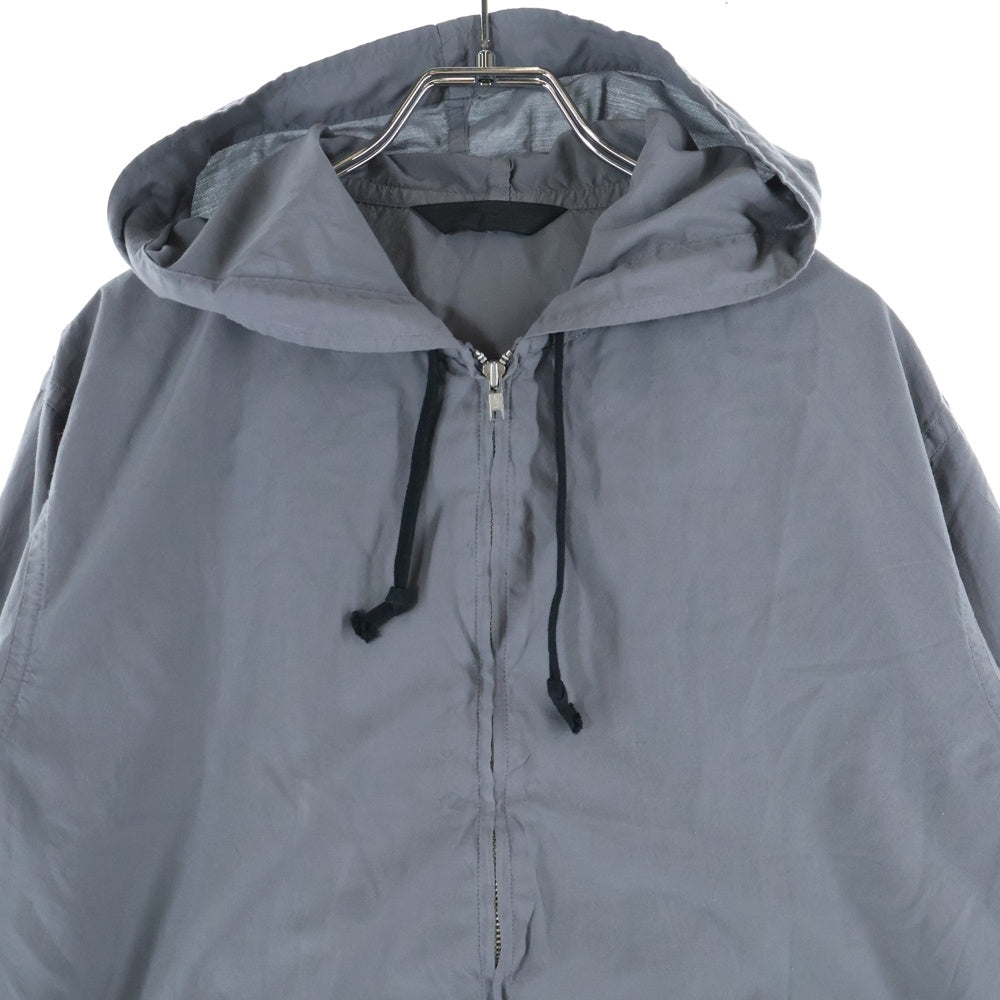 COMME des GARCONS HOMME DEUX(コムデギャルソン オムドゥ) 22SS AD2021 後染め フーデッド ジップアップジャケット グレー DI-B030