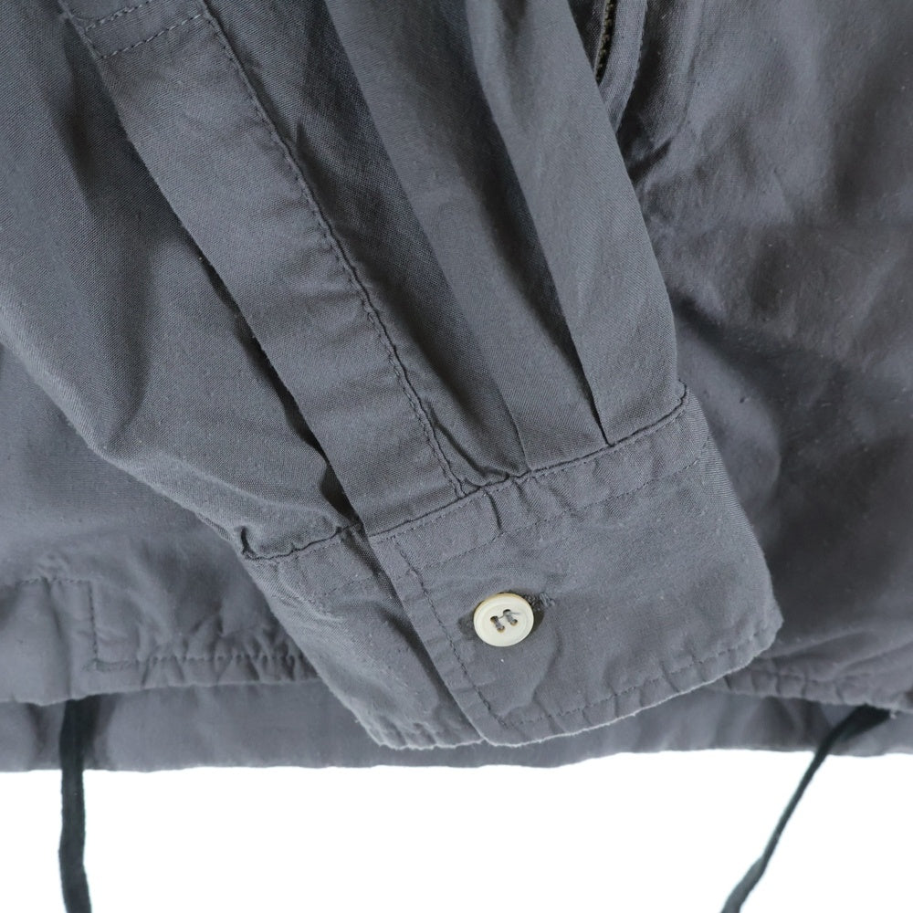 COMME des GARCONS HOMME DEUX(コムデギャルソン オムドゥ) 22SS AD2021 後染め フーデッド ジップアップジャケット グレー DI-B030
