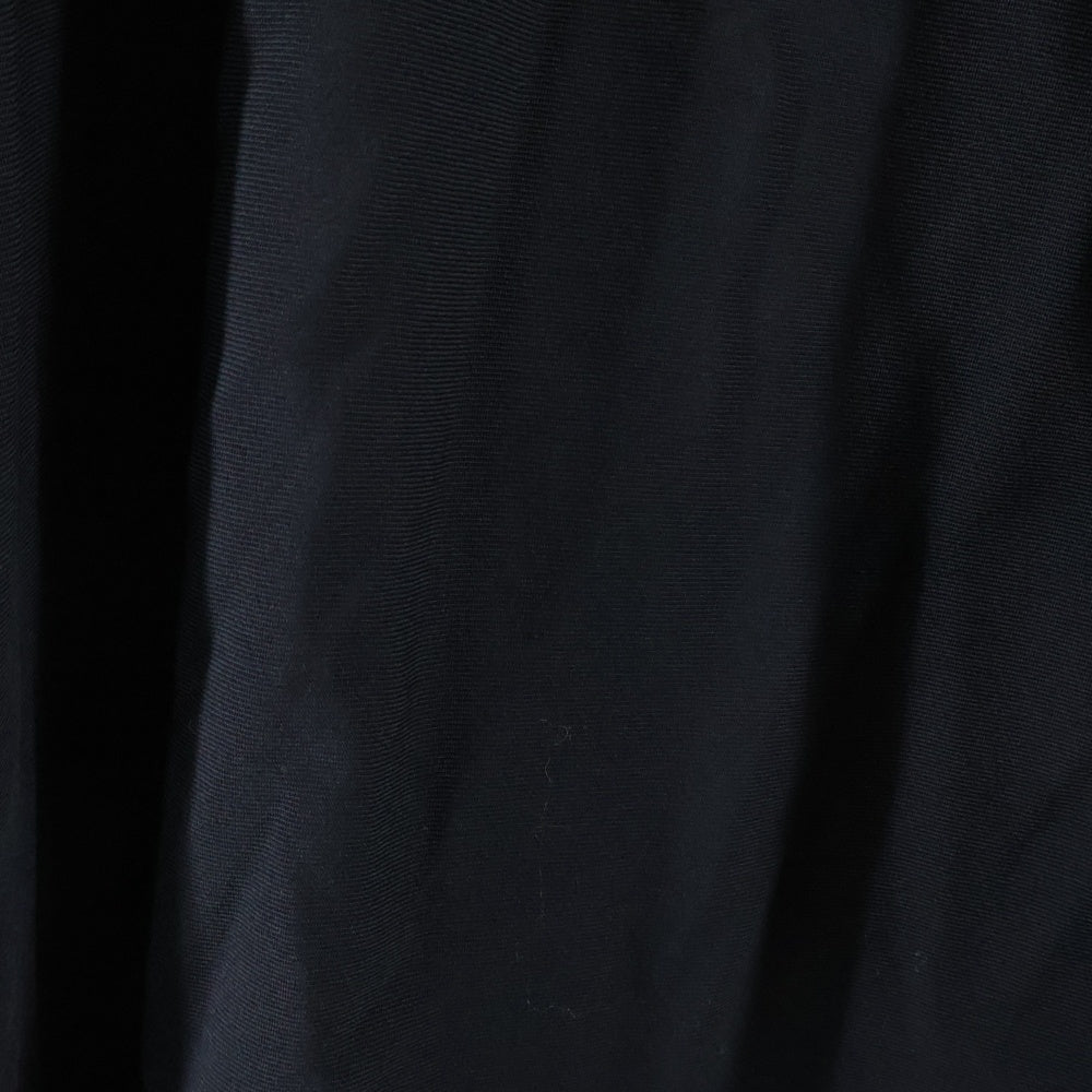 COMME des GARCONS HOMME DEUX(コムデギャルソン オムドゥ) 23AW AD2023 ウール ギャバジン フーデッドポンチョ プルオーバーパーカー ブラック DL-K802