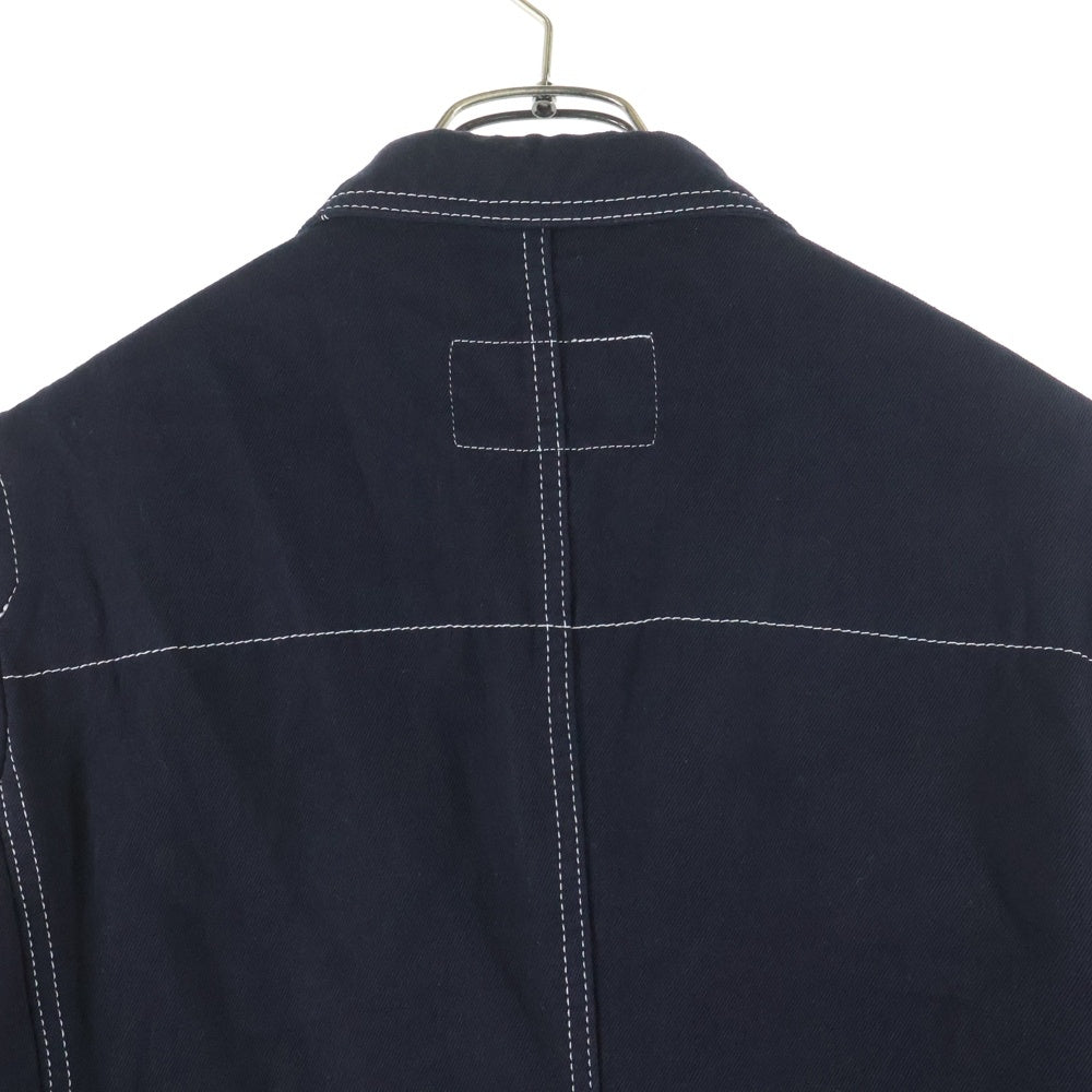 COMME des GARCONS HOMME DEUX(コムデギャルソン オムドゥ) 14SS AD2013 マルチポケット ステッチデザイン シングルテーラードジャケット ブラック DM-J022