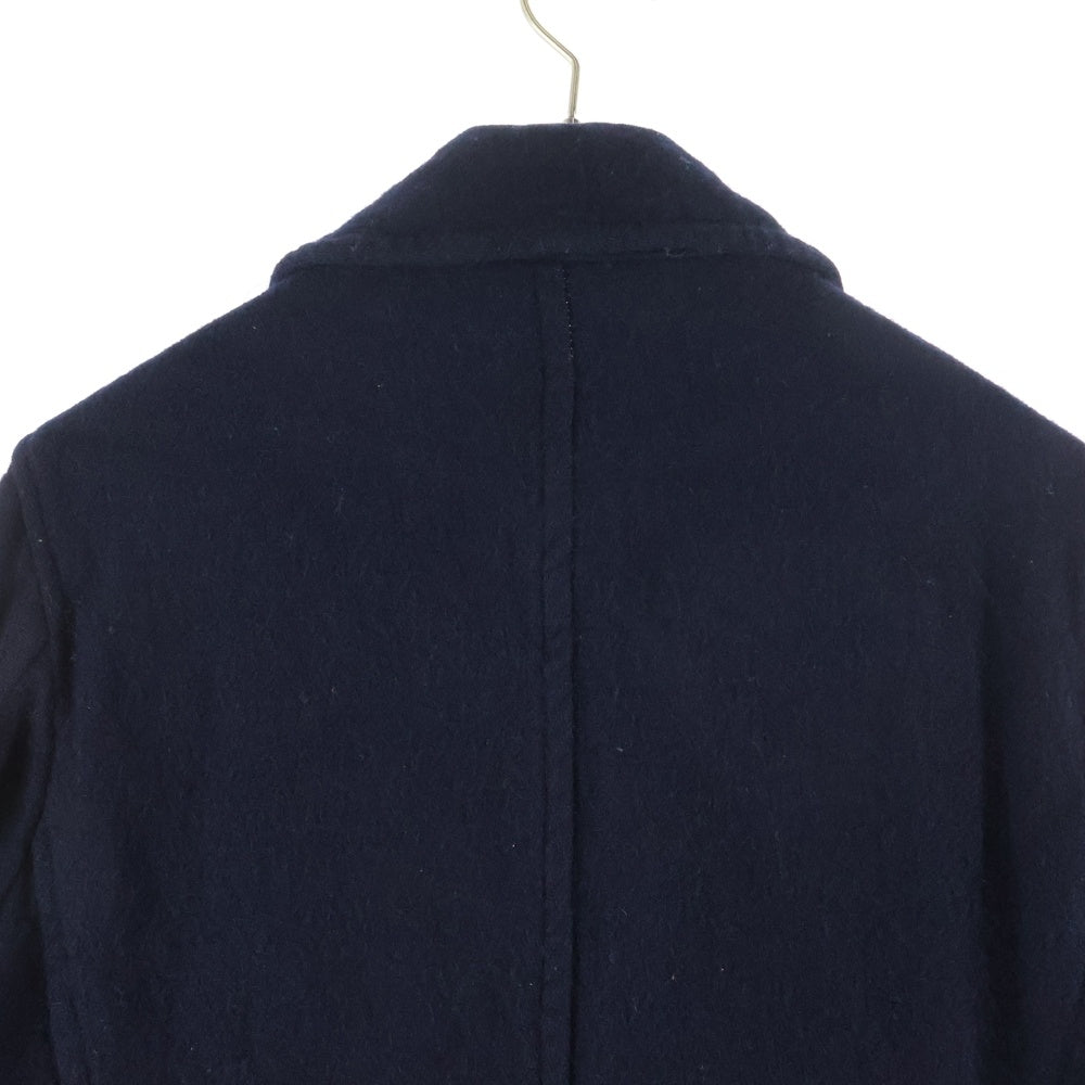 COMME des GARCONS HOMME(コムデギャルソンオム) 11AW AD2011 ウール ミドル丈 ピーコート ネイビー HH-J064