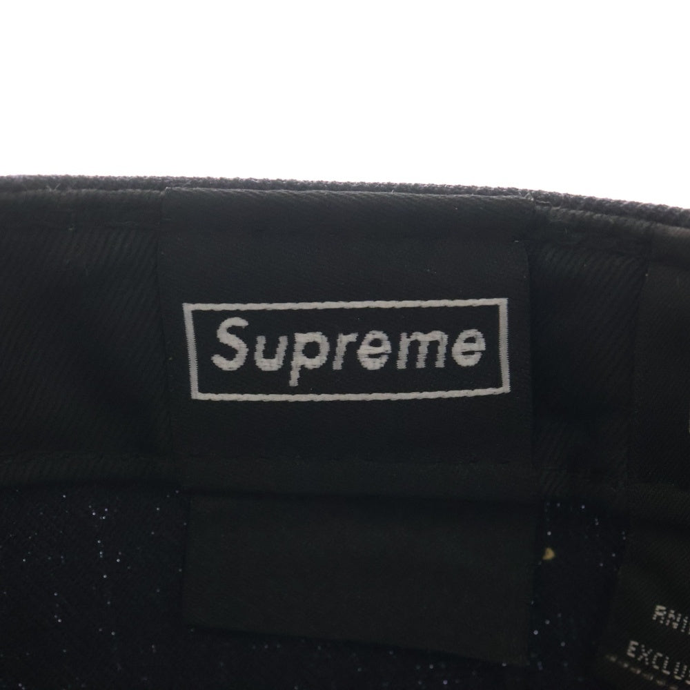 SUPREME(シュプリーム) 16AW ×NEW ERA R.I.P Box Logo Cap ニューエラ アールアイピー ボックスロゴ ベースボールキャップ 帽子 ネイビー