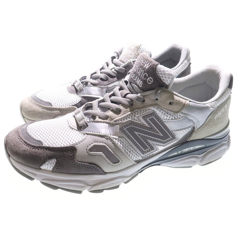New Balance(ニューバランス) ×PAPERBOY × BEAMS 920 ×ペーパーボーイ ×ビームス ローカットスニーカー グレー/ホワイト US9/27cm M920PPB