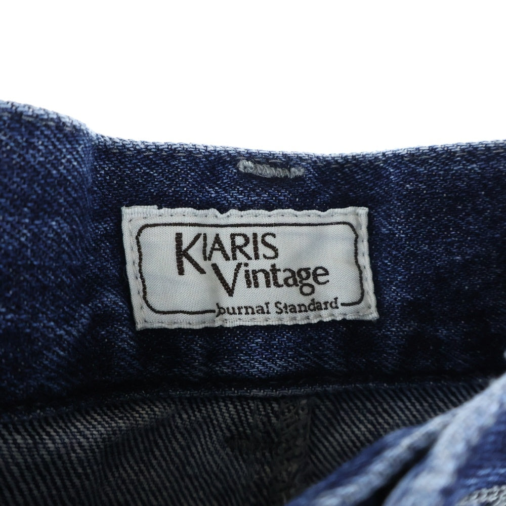 JOURNAL STANDARD(ジャーナルスタンダード) ×KIRARIS VINTAGE ×キアリスヴィンテージ 刺繍 ワイド デニム インディゴ 24-030-410-0076-1-0 レディース