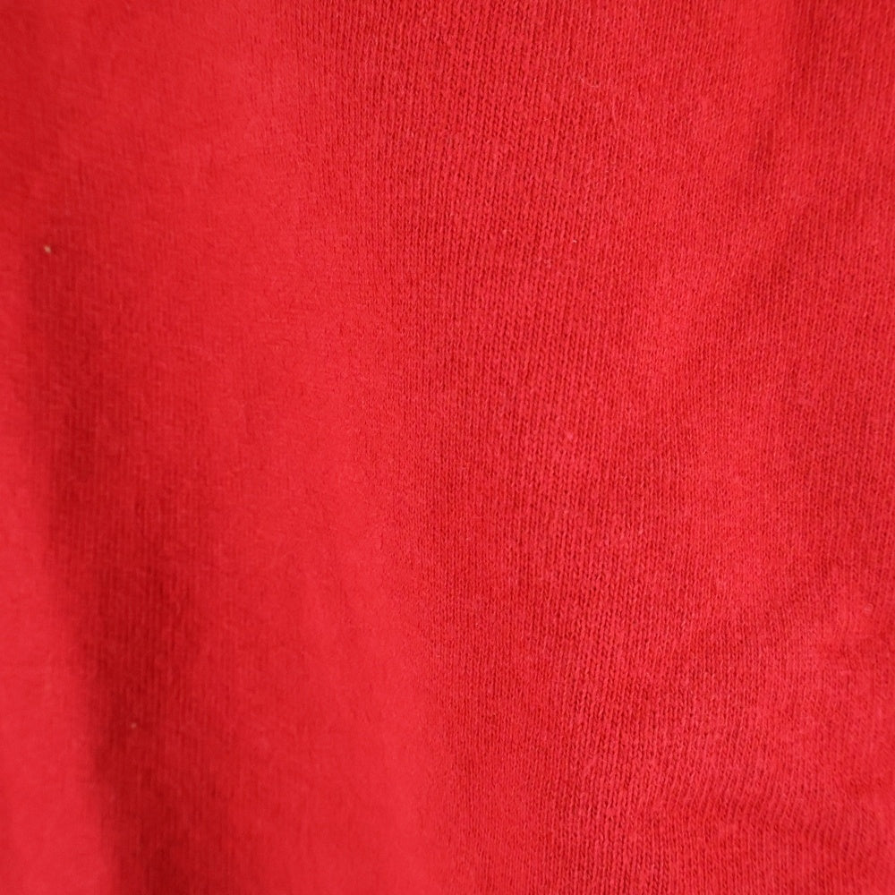 SUPREME(シュプリーム) 20SS Underline Crewneck アンダーライン フロントロゴ クルーネックスウェットトレーナー レッド
