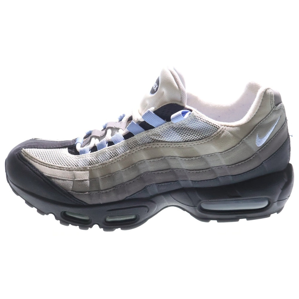 NIKE(ナイキ) AIR MAX 95 BLACK/ALUMINUM エアマックス 95 アルミニウム ローカットスニーカー US9.5/27.5cm CD1529-001