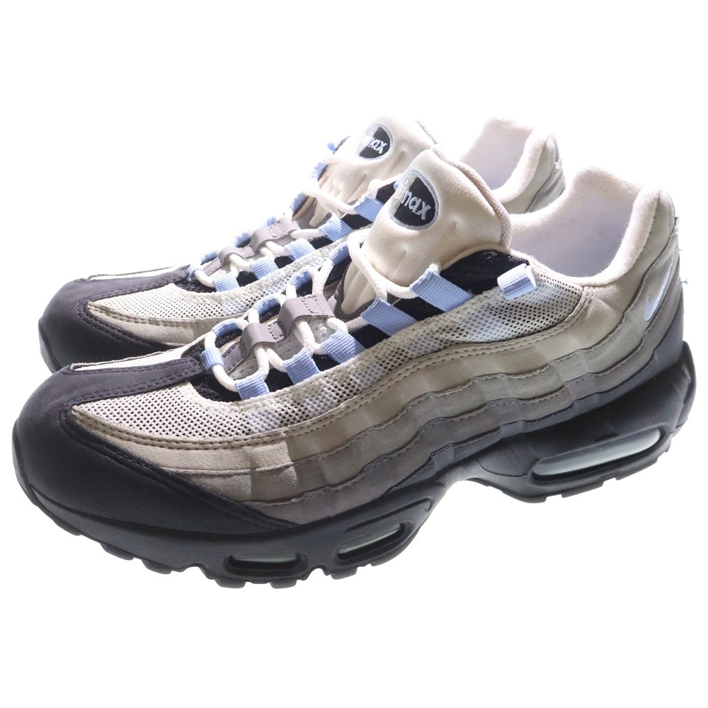 NIKE(ナイキ) AIR MAX 95 BLACK/ALUMINUM エアマックス 95 アルミニウム ローカットスニーカー US9.5/27.5cm CD1529-001