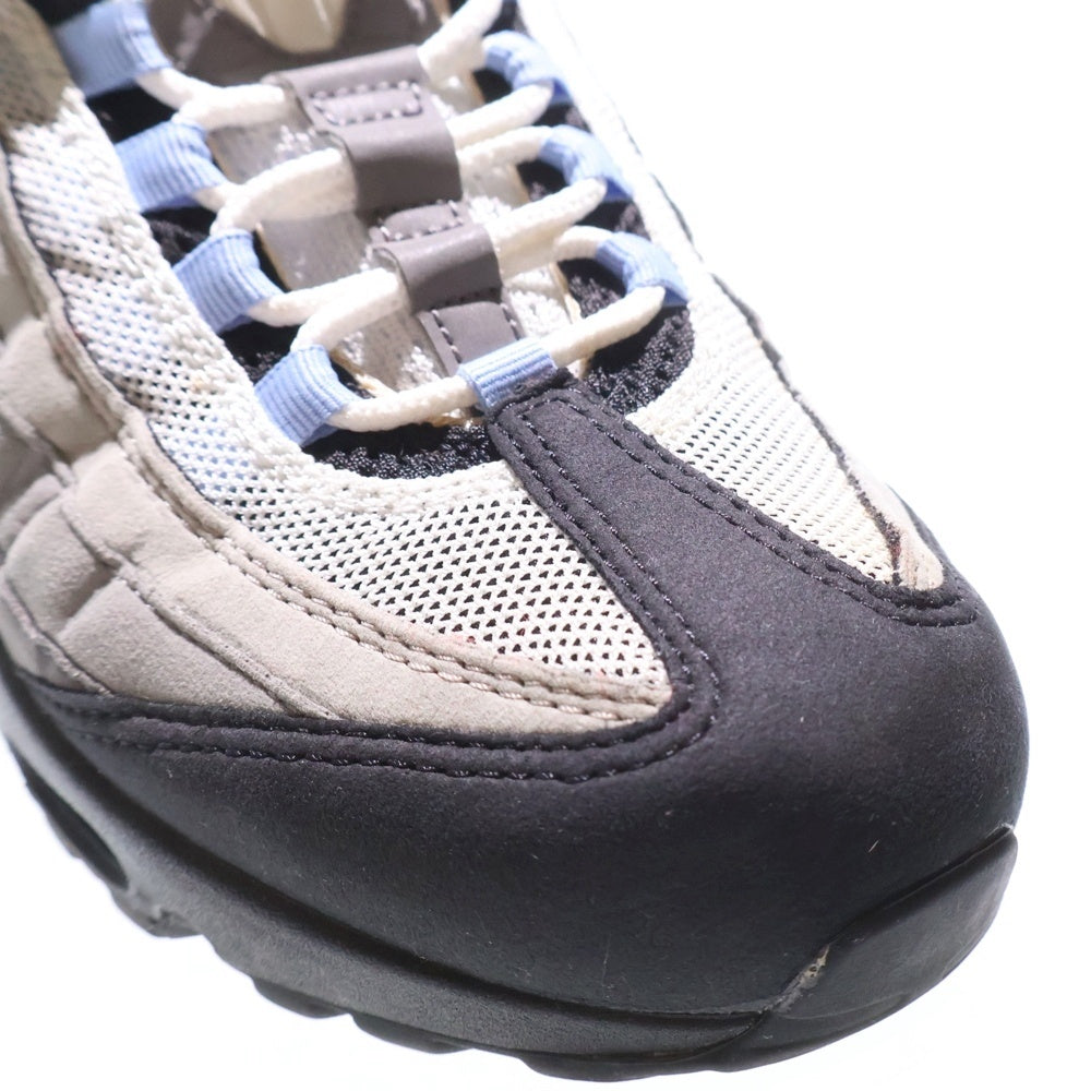 NIKE(ナイキ) AIR MAX 95 BLACK/ALUMINUM エアマックス 95 アルミニウム ローカットスニーカー US9.5/27.5cm CD1529-001
