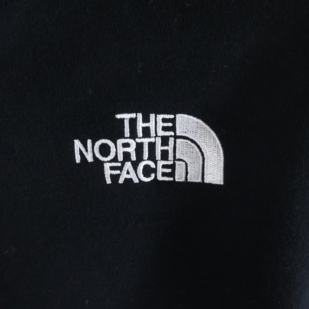 THE NORTH FACE(ザノースフェイス) Rearview FullZip Hoodie フードロゴ刺繍 フルジップフーディー スウェットパーカー ブラック NT11930