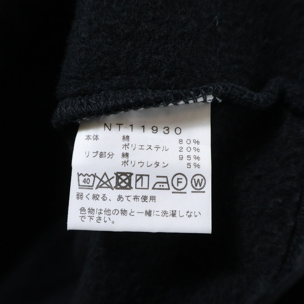 THE NORTH FACE(ザノースフェイス) Rearview FullZip Hoodie フードロゴ刺繍 フルジップフーディー スウェットパーカー ブラック NT11930