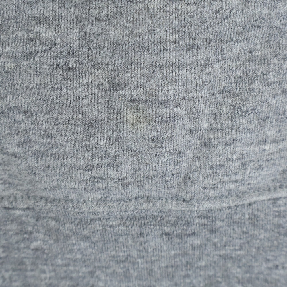 HYSTERIC GLAMOUR(ヒステリックグラマー) ウルフパイル コットンスウェット 半袖トレーナー グレー レディース 01171CS08