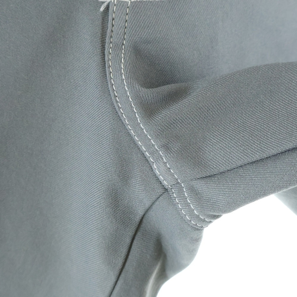 COMME des GARCONS SHIRT(コムデギャルソンシャツ) ステッチデザイン ジップフライテーパードパンツ グレー S24155