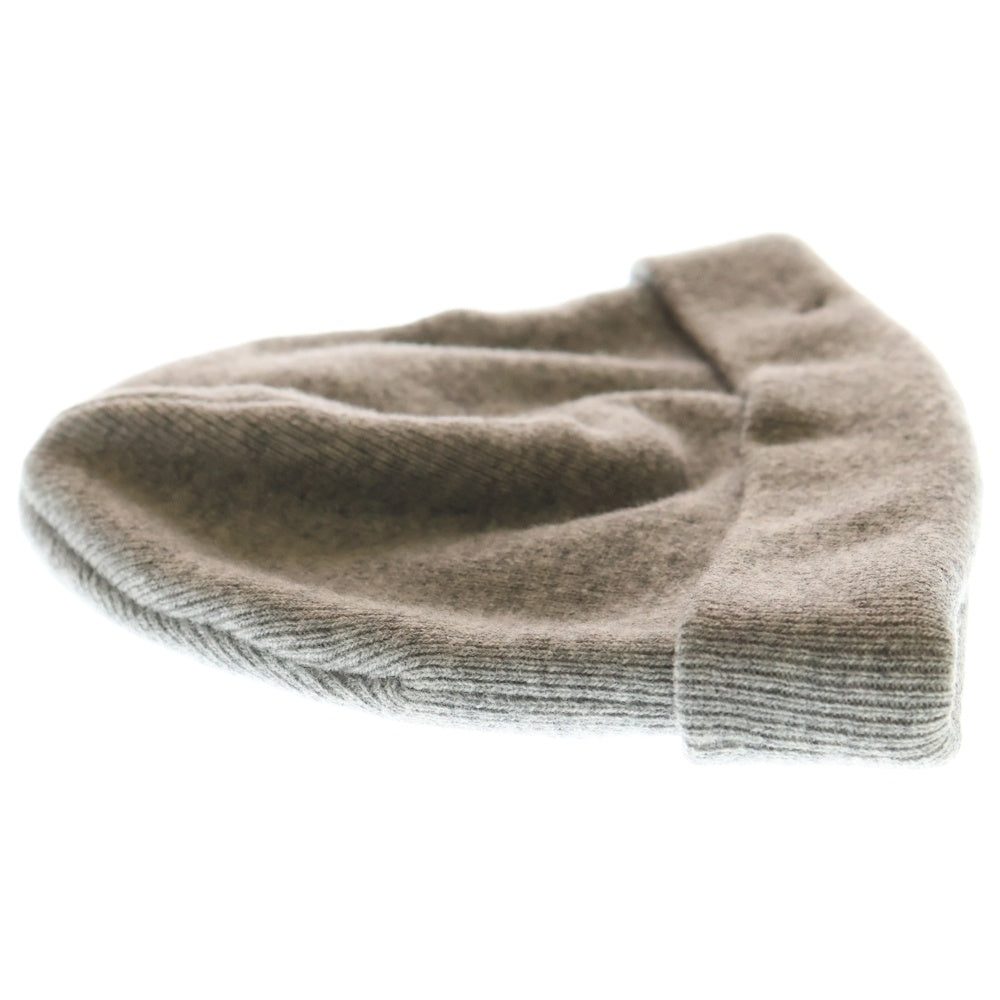 RAF SIMONS(ラフシモンズ) フロント刺繍 ウールニットキャップ ビーニー 帽子 グレー