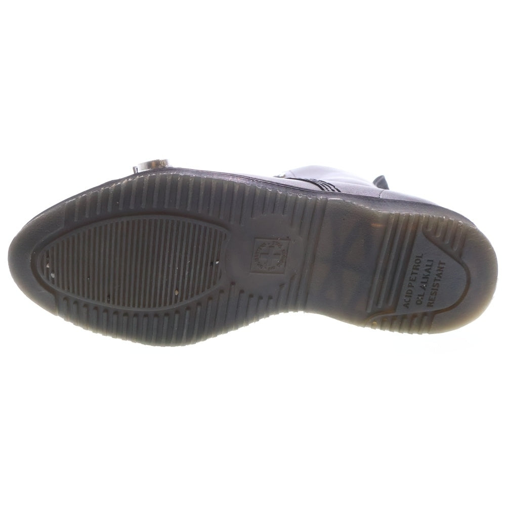 Dr.Martens(ドクターマーチン) ULIMA ウリマ 装飾ベルトデザイン レースアップ ブーツ レディース ブラック