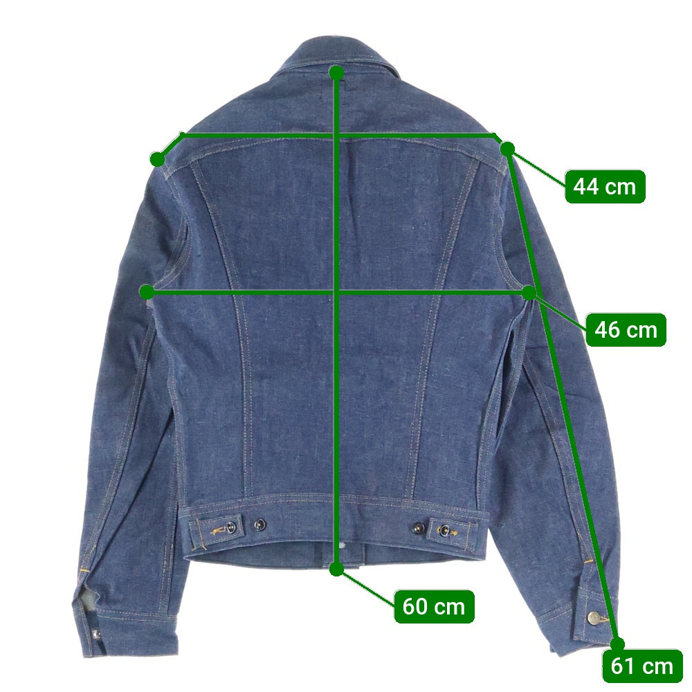 LEE(リー) 60s VINTAGE 220-0041 デニムジャケット インディゴ DEAD STOCK