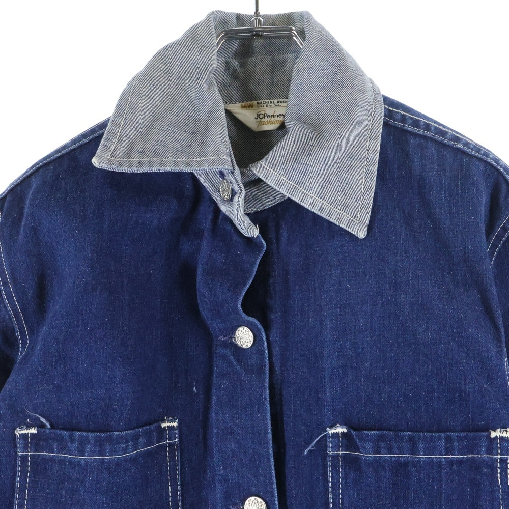 VINTAGE(ヴィンテージ) 60s JC PENNY カバーオール デニムジャケット レディース インディゴ