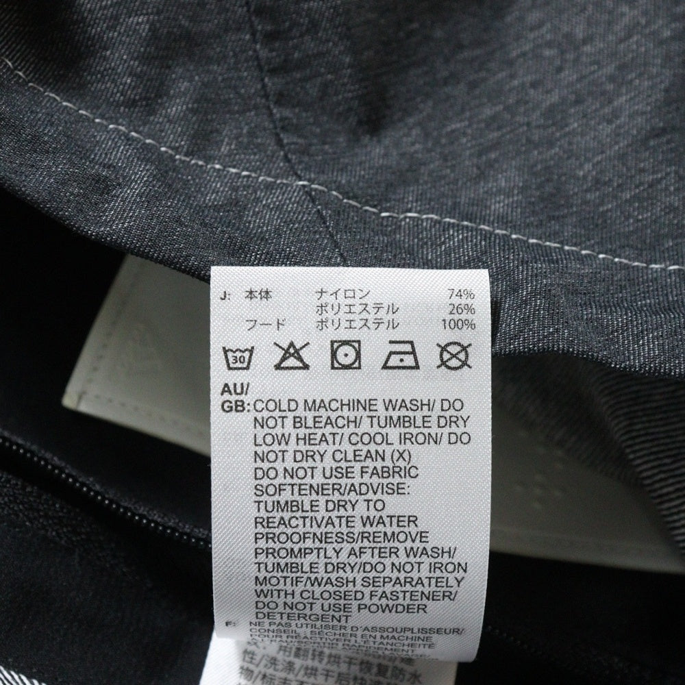 adidas(アディダス) MYSHELTER RAIN RDY フロントジップ フーデッド ナイロンジャケット グレー IB1648